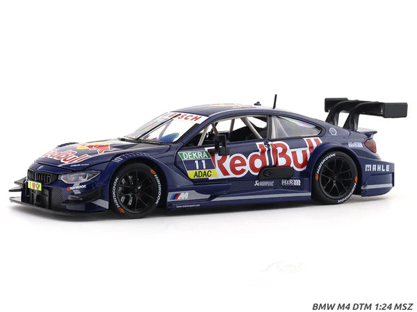 BMW M4 DTM Red Bull Diecast Car Model – 1:24 Scale CCA Racing Edition
