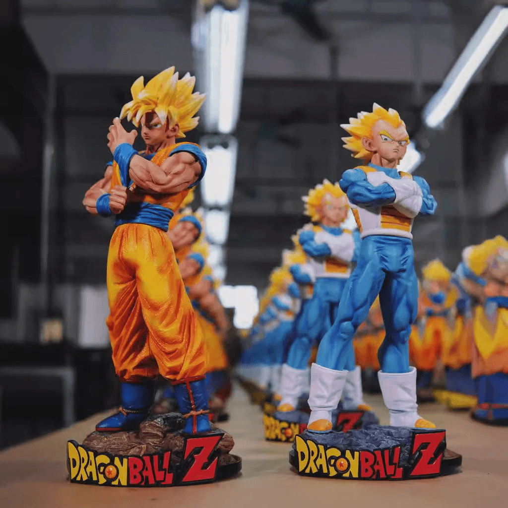 Dragon Ball Z Goku & Vegeta Super Saiyan Figures 32 cm - Drakon Lifestyle India