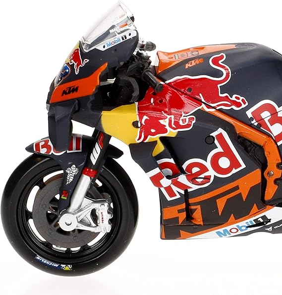 1:18 MotoGP KTM RC16 Red Bull Factory Racing 2023 Diecast Bike with Paddock Stand