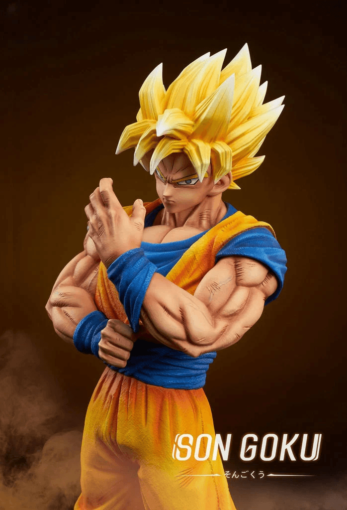 Dragon Ball Z Goku & Vegeta Super Saiyan Figures 32 cm - Drakon Lifestyle India