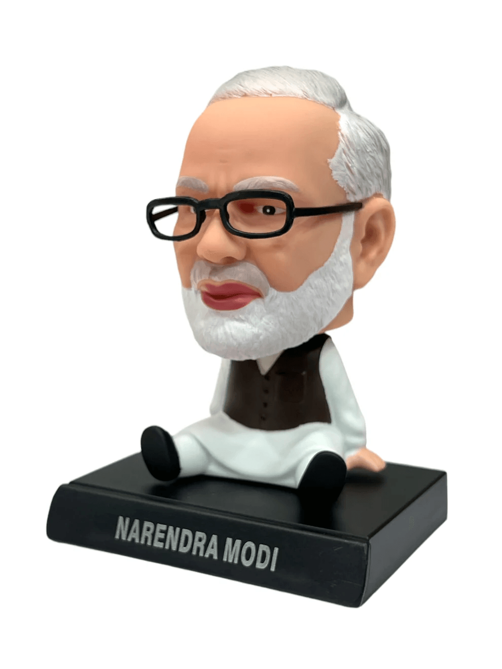Narendra Modi Ji Bobblehead with Mobile Holder | Desk & Car Dashboard Decor - Drakon Lifestyle India