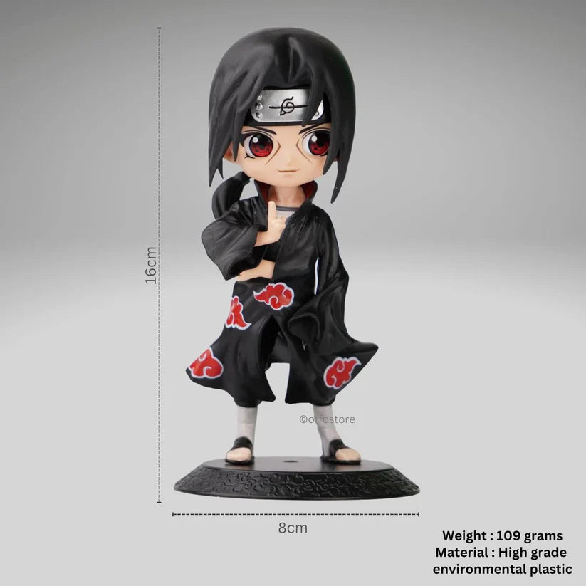 Naruto Akatsuki Itachi Uchiha Chibi PVC Figure (16 cm)
