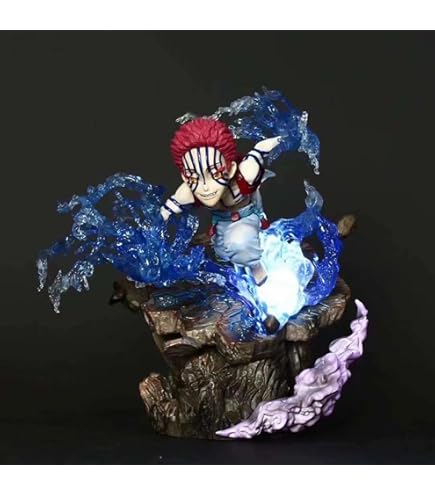 Akaza Demon Slayer Battle Effect Figure – 13 CM Anime Statue