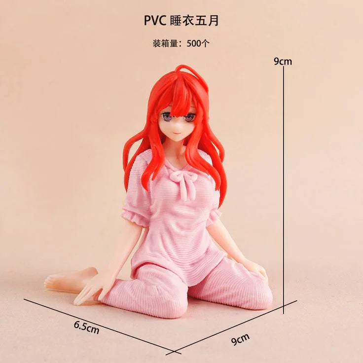 Hentai Pajamas Girl Anime Figure – 9 cm Seated PVC Action Statue - Drakon Lifestyle India