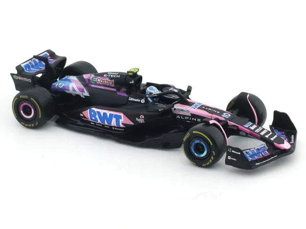 Bburago 1:43 Alpine F1 A524 2024 Die-Cast Model Car | Pierre Gasly & Esteban Ocon - Drakon Lifestyle India