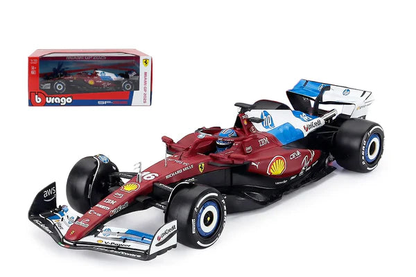 Bburago Ferrari SF-25 Charles Leclerc #16 F1 Model Car – 1:43 Scale Diecast