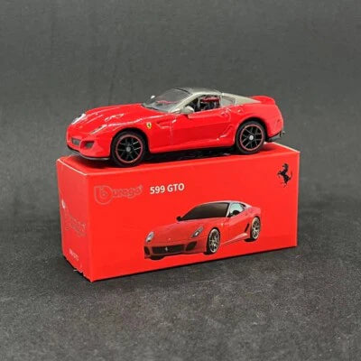 Bburago Ferrari 599 GTO Diecast Model Car – 1:64 Scale Collectible