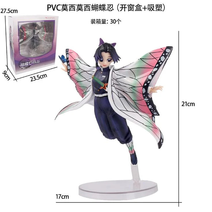Butterfly Hashira Shinobu – 21 cm Graceful Wing Pose PVC Figure with Box