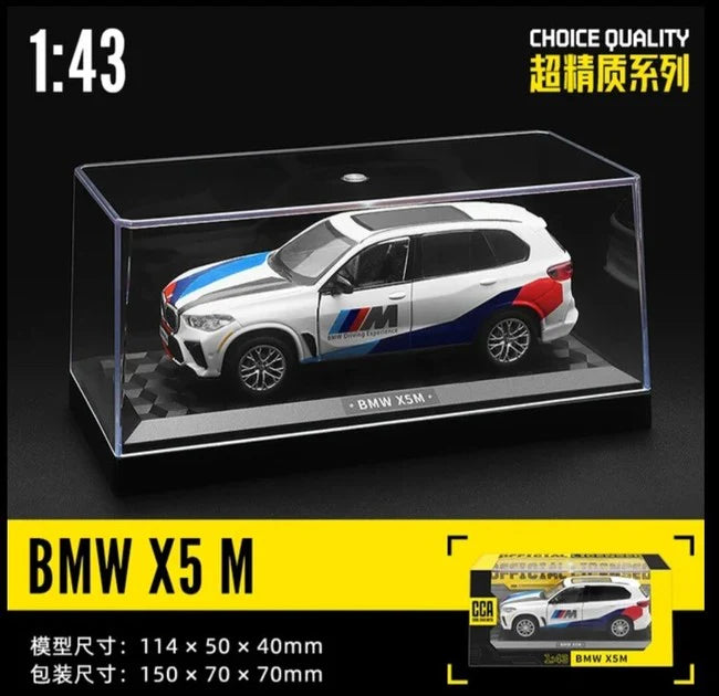 BMW X5 M 1:43 Scale Diecast Model Car with Acrylic Display Box