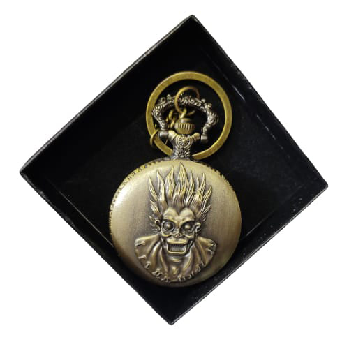 Death Note Ryuk Pocket Watch Keychain – Antique Shinigami Edition
