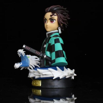 Tanjiro Kamado LED Water Dragon Statue – 15 CM Demon Slayer Anime Figure