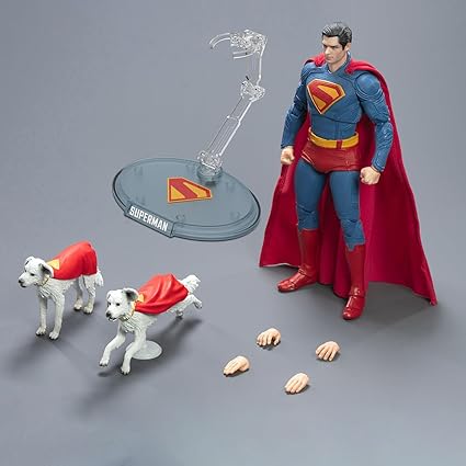 Superman 1/9 Scale Action Figure – Fondjoy DC Collectible with Accessories