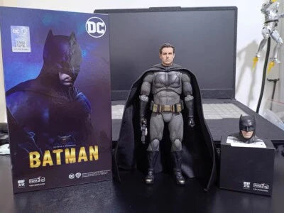 Fondjoy Batman Dark Knight Action Figure – Superhero Collectible with Extra Head Mask