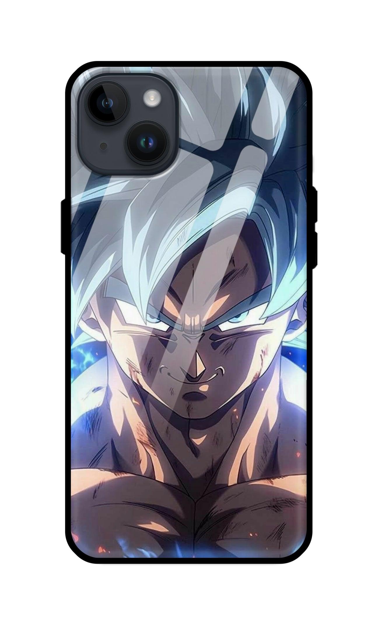 Dragon Ball Z Goku Ultra Hybrid Printed Designer Glass Back Case | Anime-Themed Stylish & Protective Cover - Drakon Lifestyle India