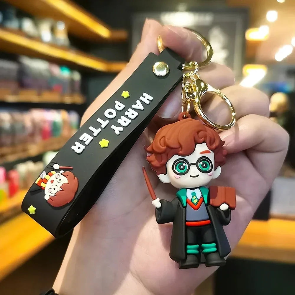 harry potter 3D Keychain | Strap Bag Charm with Hook - Drakon Lifestyle India