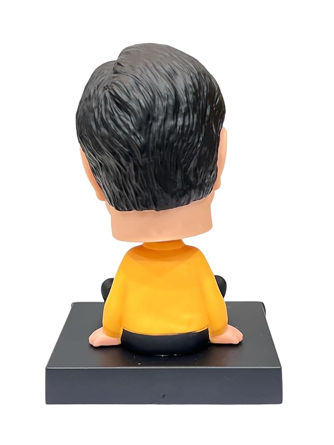 Jethalal Gada Bobblehead – 11 cm Desk/Dashboard Figurine with Nameplate Base