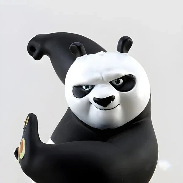 Kung Fu Panda Po Dragon Warrior Action Figure – Collectible Statue (18 cm)