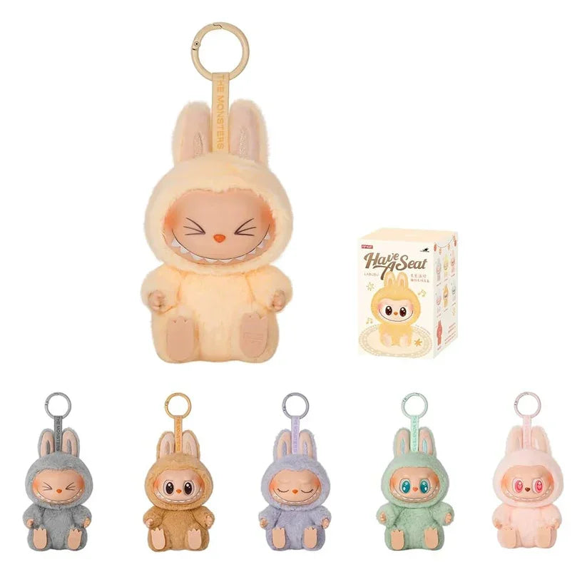 Labubu Sitting Toy Doll with Light Edition – 15 cm (Blind Mystery Box) - Drakon Lifestyle India