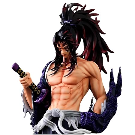 Moon Blade Kokush Warrior 31 cm – Six‑Eye Demon PVC Statue with Box