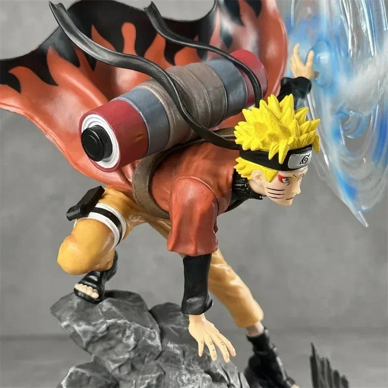 Naruto Rasengan Attack Figure – 32 cm Anime PVC Collectible Statue - Drakon Lifestyle India