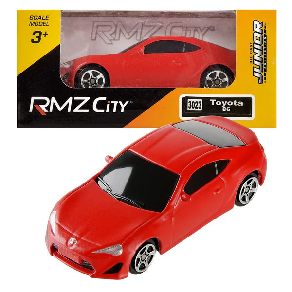 RMZ City Toyota 86 1:64 Scale Die Cast Car Model – Red Collectible