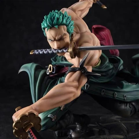 One Piece Roronoa Zoro Three Sword Style Action Figure