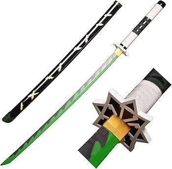 Demon Slayer: Kimetsu no Yaiba – 104 cm Wooden Katana Anime Cosplay - Drakon Lifestyle India