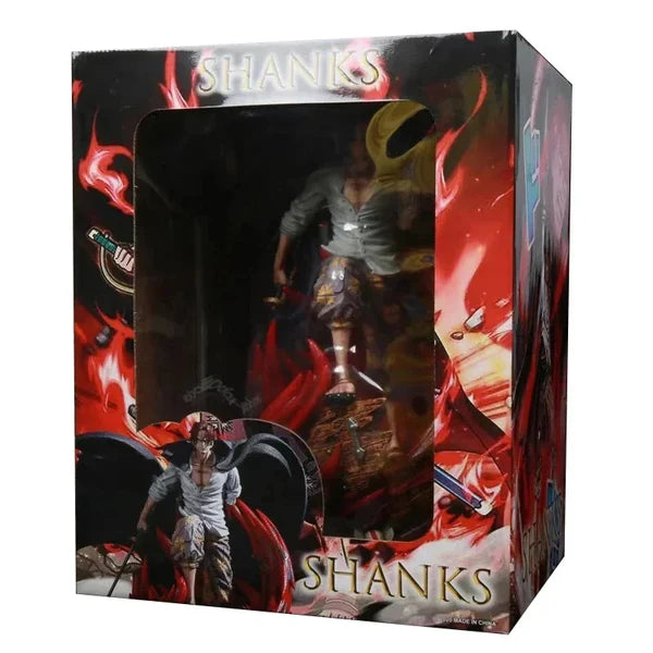 Red-Haired Shanks Anime Statue – 39 cm One Piece Collectible Figure