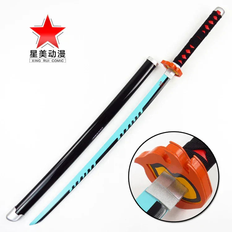 Demon Slayer: Kimetsu no Yaiba – 104 cm Wooden Katana Anime Cosplay - Drakon Lifestyle India