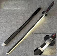 Tanjiro Kamado LED Cosplay Katana - 104 cm Wooden Practice Sword Collectibles - Drakon Lifestyle India