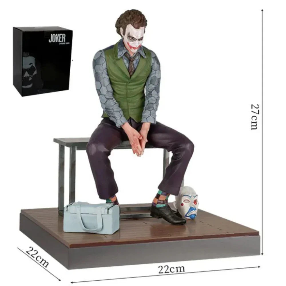 The Dark Knight Joker Prison Scene Collectible Car Mounted Figure – 27 cm - Drakon Lifestyle India