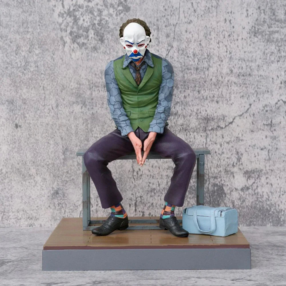 The Dark Knight Joker Prison Scene Collectible Car Mounted Figure – 27 cm - Drakon Lifestyle India