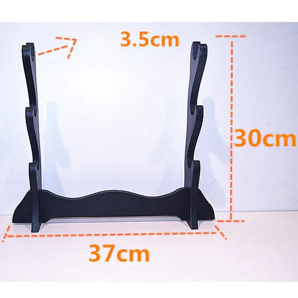 Wooden Katana Stand – Sword Holder Rack for Katana Display - Drakon Lifestyle India