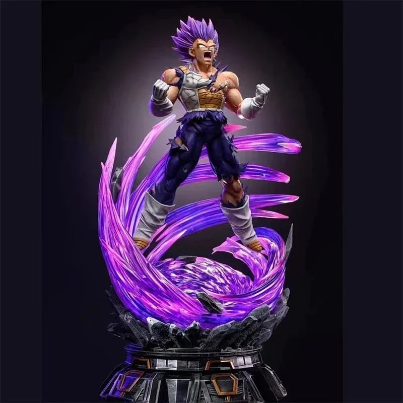 Dragon Ball Z - Vegeta Ultra Instinct LED Action Figure – 35 cm - Drakon Lifestyle India