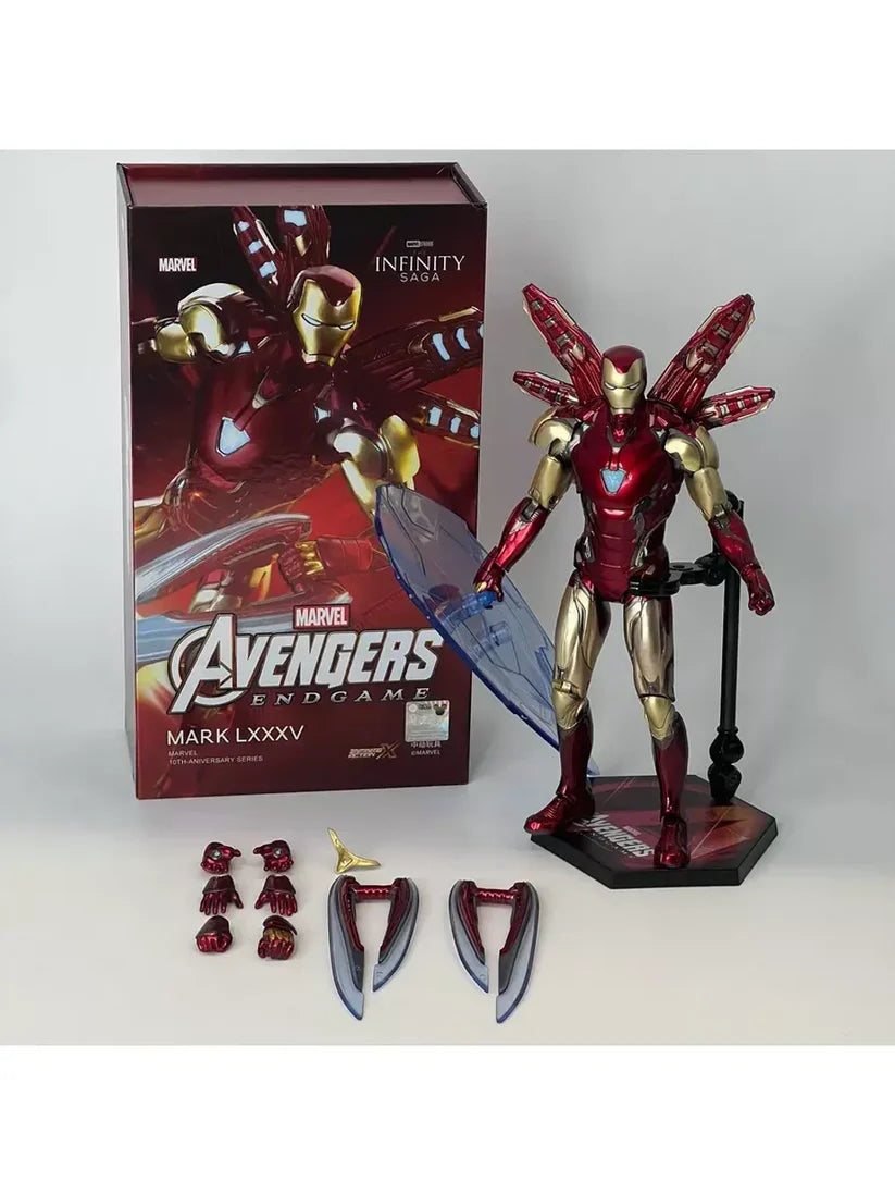 Iron Man Mark 85 Deluxe Action Figure – Avengers Endgame Armor with Accessories