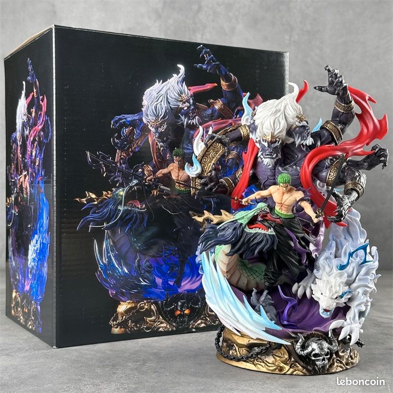 One Piece Roronoa Zoro Asura Battle Mode Action Figure – 23 cm
