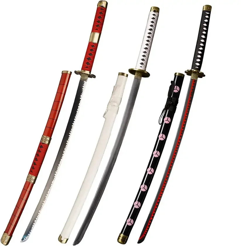Roronoa Zoro Cosplay Katana – 104 cm Wooden Bamboo Practice Sword - Drakon Lifestyle India