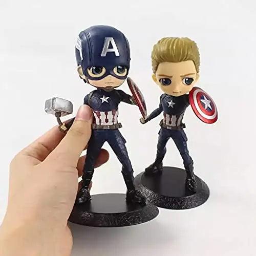 Captain America Q Posket Figurine – 15cm Superhero Collectible - Drakon Lifestyle India
