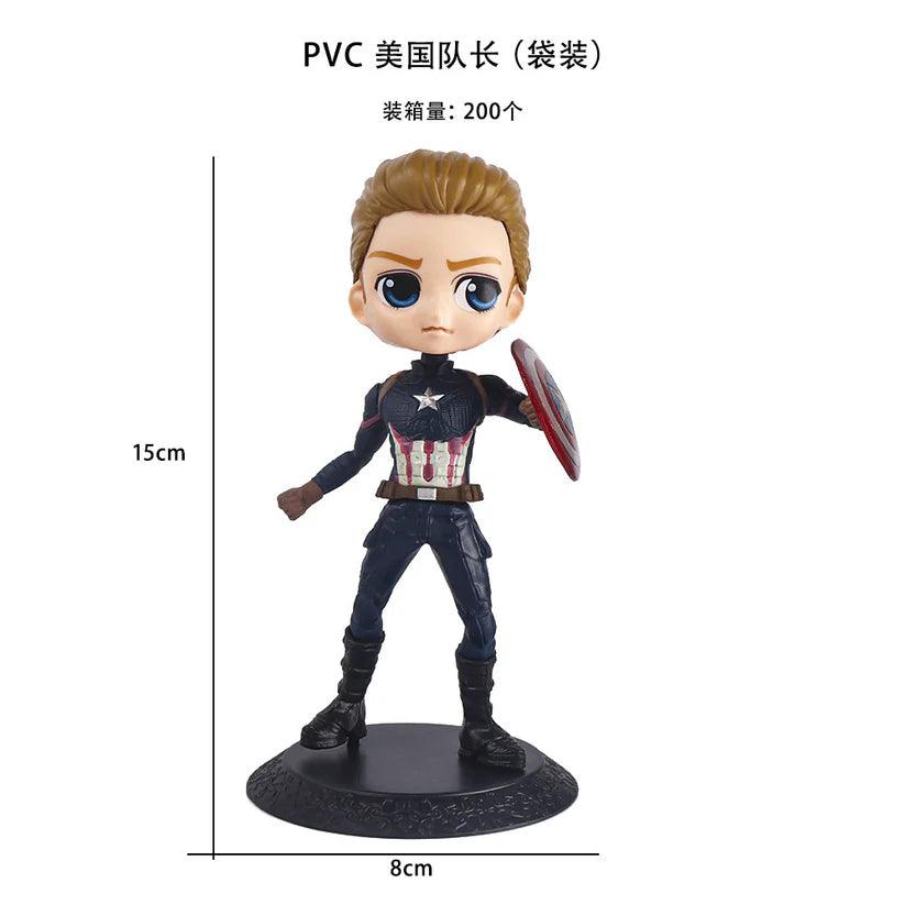 Captain America Q Posket Figurine – 15cm Superhero Collectible - Drakon Lifestyle India