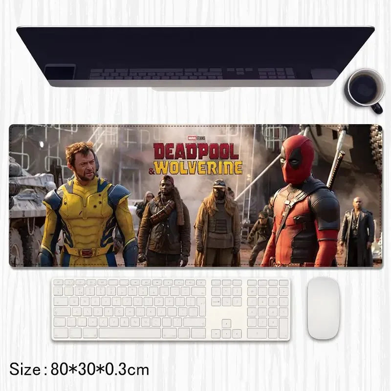 Deadpool Extended Gaming Mouse Pad / Desk Mat – 80×30 cm - Drakon Lifestyle India