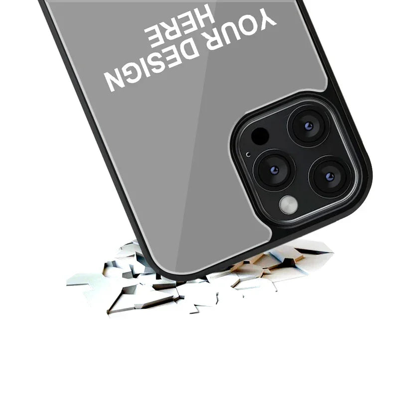Apple Custom Printed Glass Back Case – Personalized Design - Drakon Lifestyle India