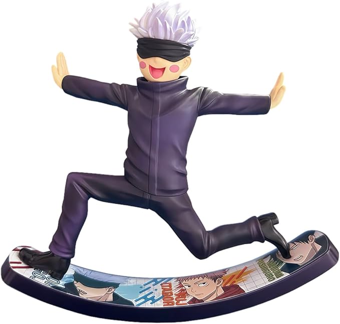 Satoru Gojo Running Pose Action Figure – Jujutsu Kaisen Anime Collectible (17 cm)