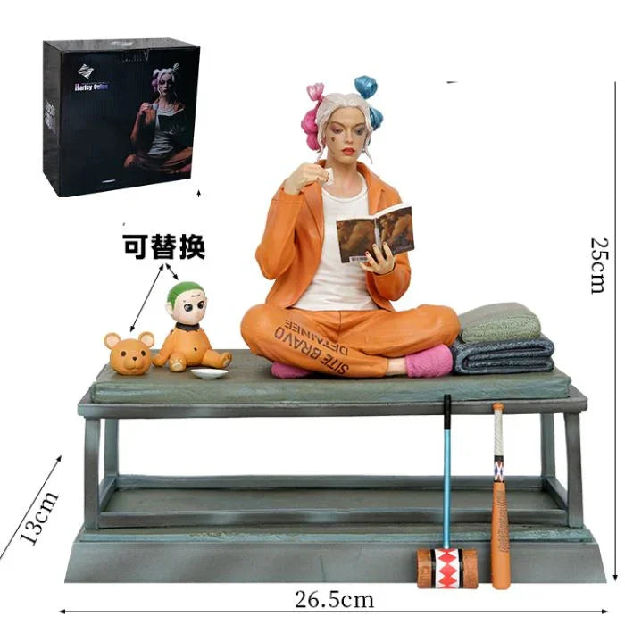 Harley Quinn Action Figure – 25 cm Collectible with Accessories - Drakon Lifestyle India