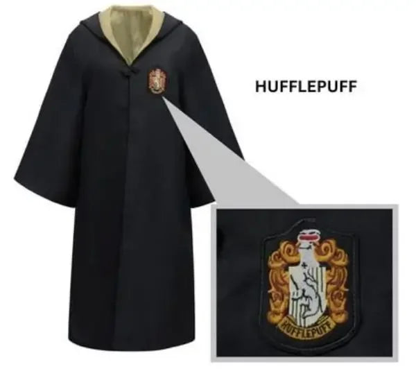 Harry Potter Cosplay Robe – Gryffindor, Slytherin, Hufflepuff & Ravenclaw - Drakon Lifestyle India