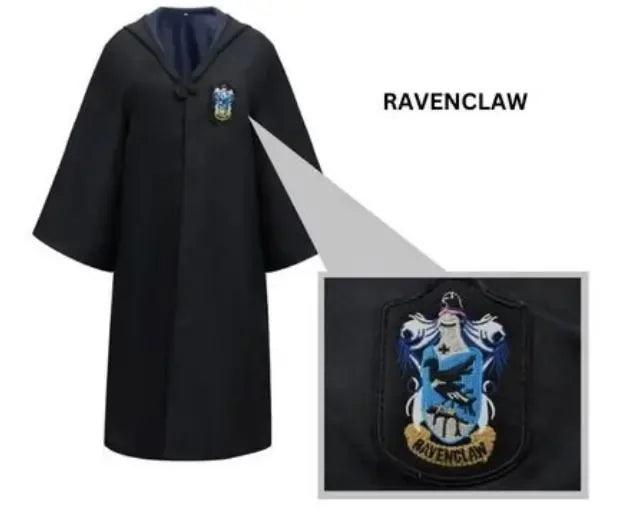 Harry Potter Cosplay Robe – Gryffindor, Slytherin, Hufflepuff & Ravenclaw - Drakon Lifestyle India