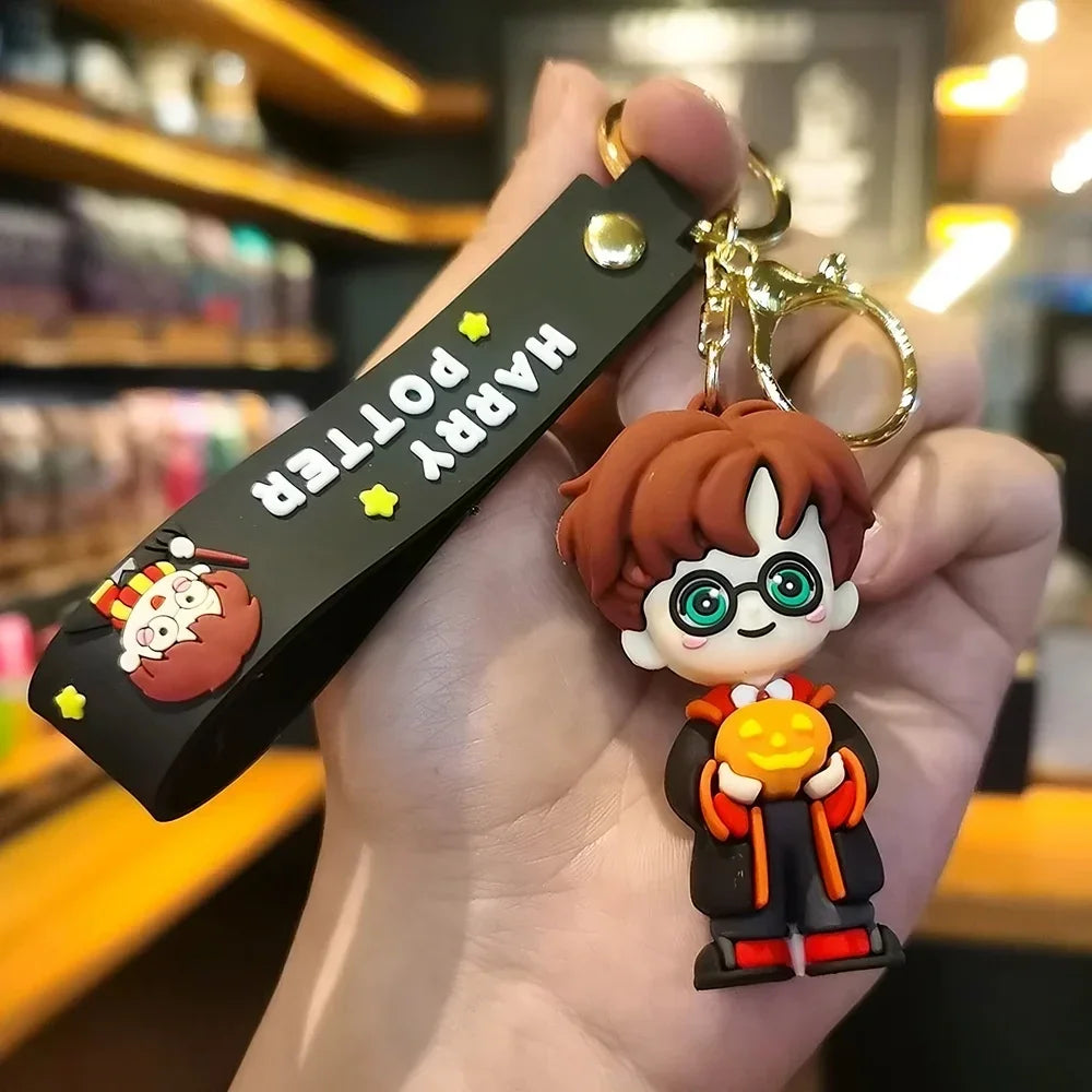 harry potter 3D Keychain | Strap Bag Charm with Hook - Drakon Lifestyle India