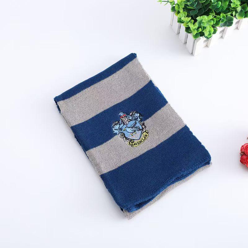 Harry Potter Inspired House Scarf Muffler with Emblem For Cosplay - Drakon Lifestyle India