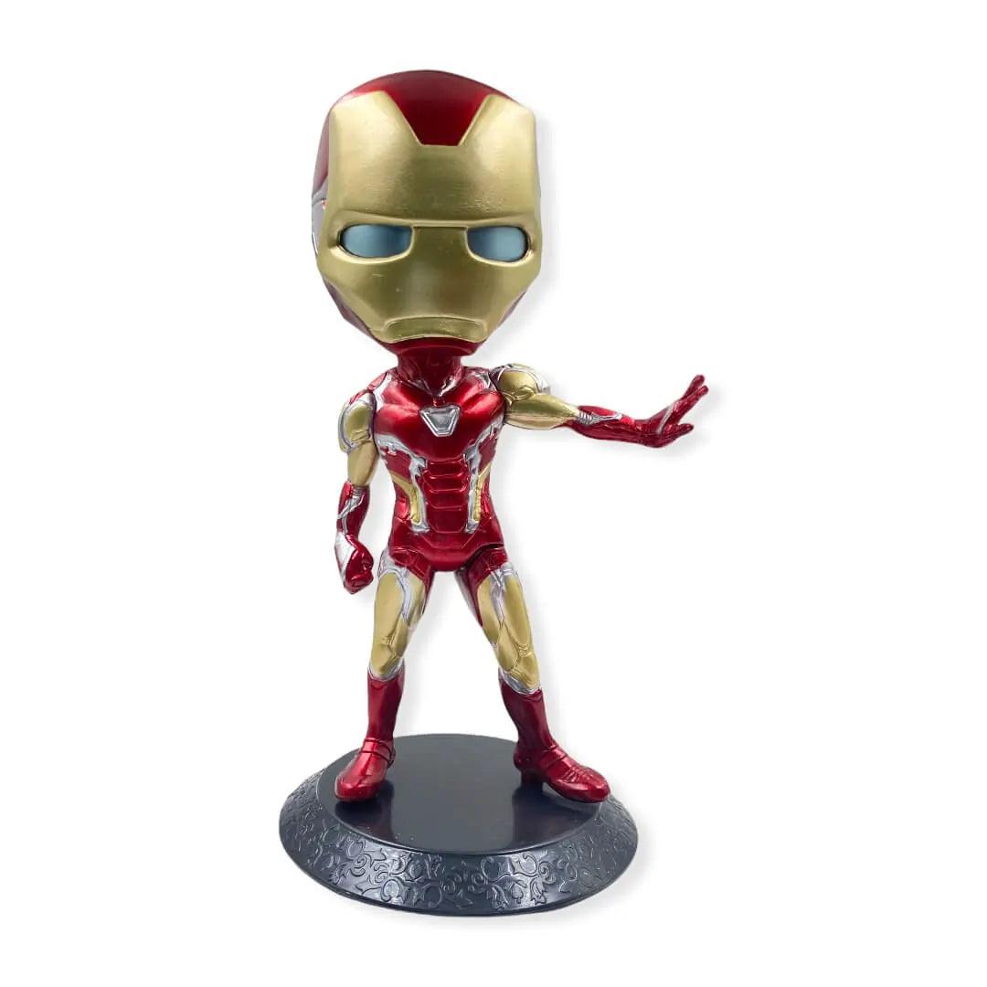 Iron Man Q Posket Chibi Figure | Superhero Collectible 15cm - Drakon Lifestyle India