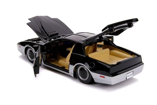 Jada Toys Knight Rider K.A.R.R. 1982 Pontiac Trans Am 1:24 Scale Die Cast Model Car with Light