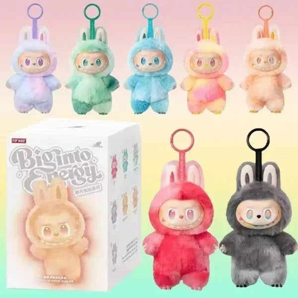 Labubu Plush Doll – 15 cm Cute Soft Toy Mystery Box with Bag Tag Keychain Kawaii Collectible - Drakon Lifestyle India